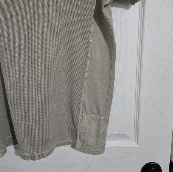 Buckle Black Men's Athleisure Shirt Size Large Short Sleeve Tan Short Sleeve - Picture 7 of 13